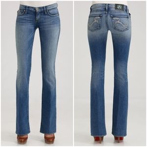 Rock & Republic Kasandra Bootcut Studded Logo Jean